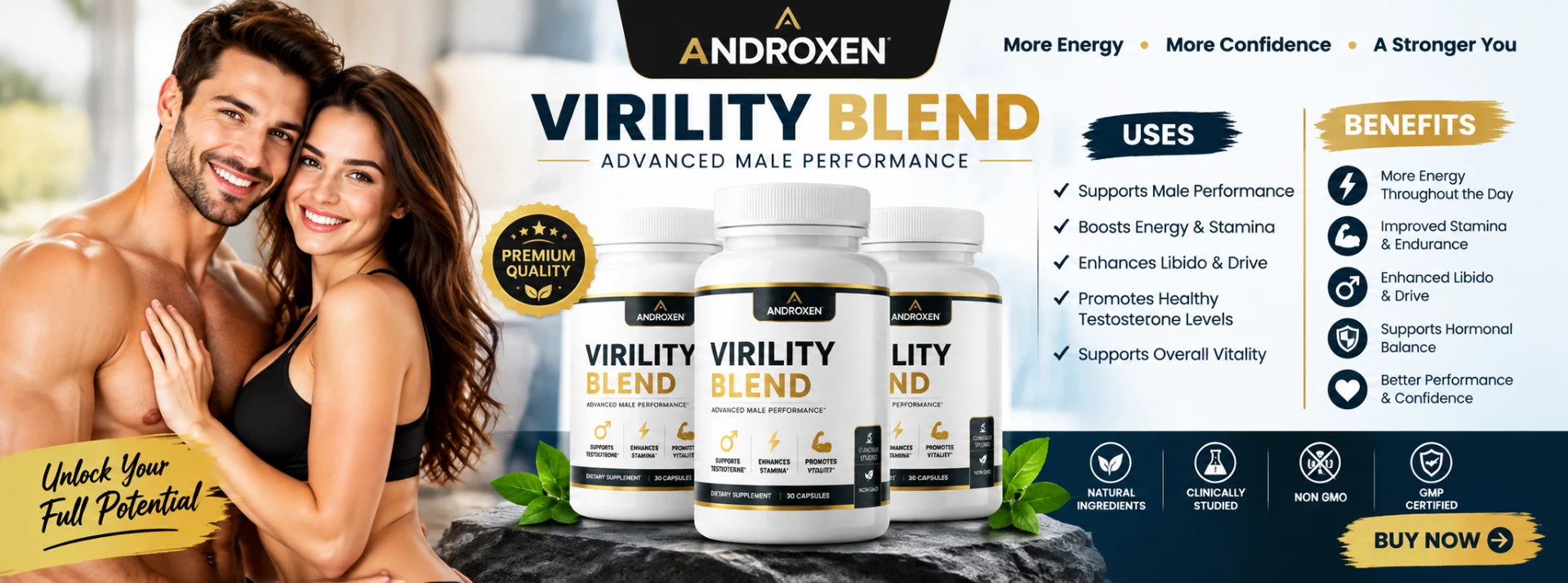 Androxen Virility Blend — more energy, more confidence, a stronger you